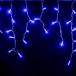 Светодиодная мерцающая бахрома 3*0.6 м., синий, прозр. пр, уличная, IP65, Winner (B.02.7T.100.F+)