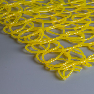 Plex Net, гибкая сетка ПВХ декоративная, желтая, 10*1 м., Teamprof (TPF-PLNT-1*10-Y)