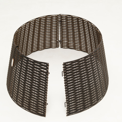 Корзина под елку ПРЕМИУМ Царская Лоза 87 см., разборная, хаски, ЕлкиТорг (87-229)