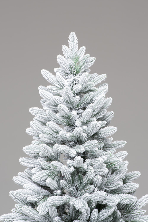 Искусственная елка Финская заснеженная 180 см., 100% Литая хвоя, ЕлкиТорг (255180)