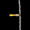 Светодиодная бахрома 5*0,9 м., 348 желтых LED ламп, силиконовый прозрачный провод, Beauty Led (ECC348-10-2Y)