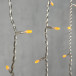 Светодиодная бахрома 5*0,9 м., 348 желтых LED ламп, силиконовый прозрачный провод, Beauty Led (ECC348-10-2Y) в Санкт-Петербурге