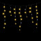 Светодиодная бахрома 3,1*0,5 м, 150 теплых белых LED ламп, мерцание, черный провод ПВХ, Beauty Led (PIL150BL-11-2WW)