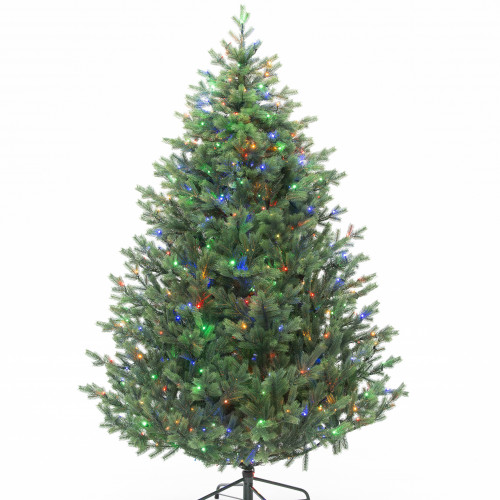 Искусственная елка Торжественная 300 см., 887 мульти/теплых белых Led ламп (2в1), 100% литая хвоя, ЕлкиТорг (186300)