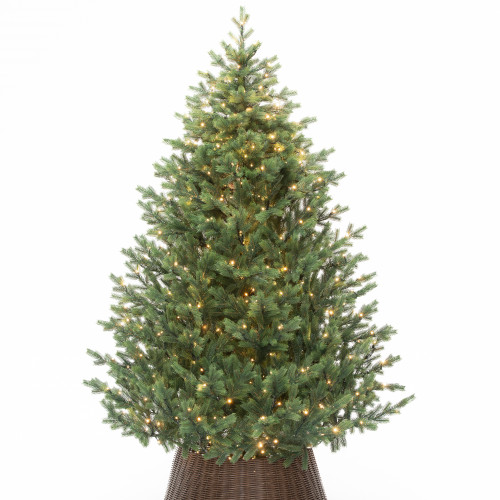 Искусственная елка Торжественная 300 см., 887 мульти/теплых белых Led ламп (2в1), 100% литая хвоя, ЕлкиТорг (186300)