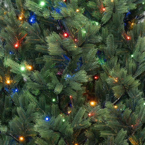 Искусственная елка Торжественная 300 см., 887 мульти/теплых белых Led ламп (2в1), 100% литая хвоя, ЕлкиТорг (186300)