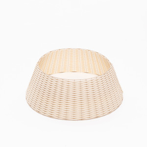 Корзина под елку Премиум Царская Лоза 65*48*30 см., разборная, бри, ЕлкиТорг (65-239)