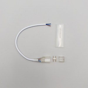 Установочный комплект для одностороннего Неона 8х16 мм., Белый, LTC (FR-23500)