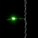 Светодиодная нить 100 зеленых LED ламп, 10 м., 24В, черный провод, LTC (PST100-11-1G)