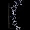 Светодиодная консоль Пять звезд, 90*200 см.,холодные белые LED лампы, прозрачный силикон, Beauty Led (SKL4-220W) 