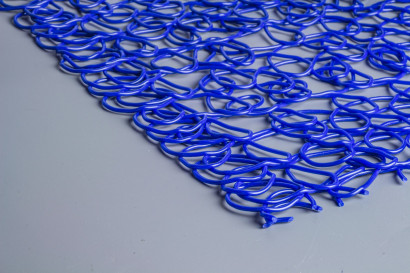 Plex Net, гибкая сетка ПВХ декоративная, синяя, 10*1 м., Teamprof (TPF-PLNT-1*10-B)