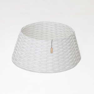 Корзина под елку Прованс 65*48*30 см., разборная, белая, ЕлкиТорг (65-230)