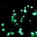 Светодиодная гирлянда Sealed мерцающая 10 м., 220V., 100 зеленых LED ламп, черный каучук, Beauty Led (LL100BL-1-2G) в Санкт-Петербурге