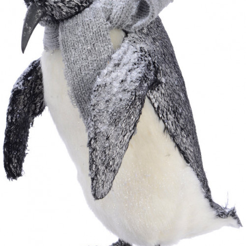 Декоративная фигура Пингвин в шарфе 15*22*31 см, Kaemingk (455580)