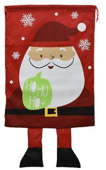 Мешок для подарка Санта с ножками 50*70 см, Kaemingk (660156/2)  в Белгороде