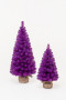 Искусственная елка Искристая фиолетовая 60 см., мягкая хвоя ПВХ, ЕлкиТорг (154060)