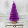 Искусственная елка Искристая фиолетовая 60 см., мягкая хвоя ПВХ, ЕлкиТорг (154060)