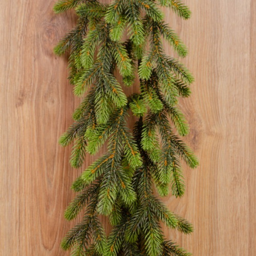 Хвойная ветвь Венецианская 180 см., 100% литая хвоя, ЕлкиТорг (52081)