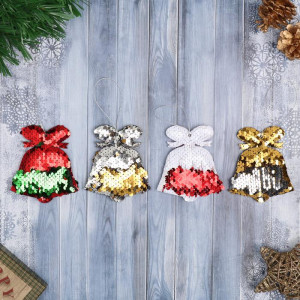 Мягкая подвеска Колокольчик 9*10 см., Зимнее Волшебство (4325456)