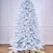 Искусственная ель Полярная белоснежная 160 см., литая хвоя+пвх Max Christmas (ЕПС16)