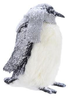 Декоративная фигура Пингвин в шарфе 10*13*17 см, Kaemingk (455581)