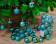 Набор пластиковых шаров Стиль mix, бирюзовый, 30 шт, Kaemingk (023068)