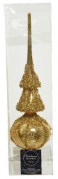 Стеклянная макушка Роскошь Королевы -  31 см., золотой, Kaemingk (173402/2)
