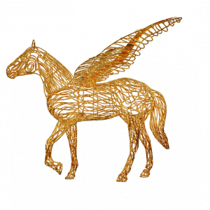 Светодиодная фигура Пегас 180 см., Сад Радости (SR008)