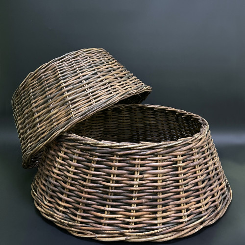 Корзина для декорирования подставки 28х65 см., коричневая, Christmas DeLuxe (87393) в Санкт-Петербурге