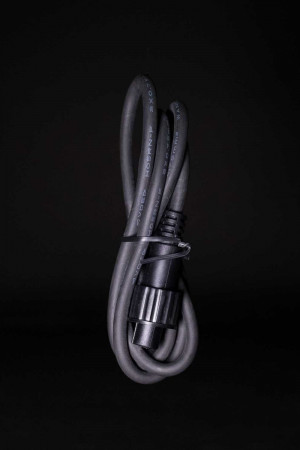 Удлинитель 1 м. для гирлянд системы Sealed 220V., каучук черный, Beauty Led (LLS11-1M) 