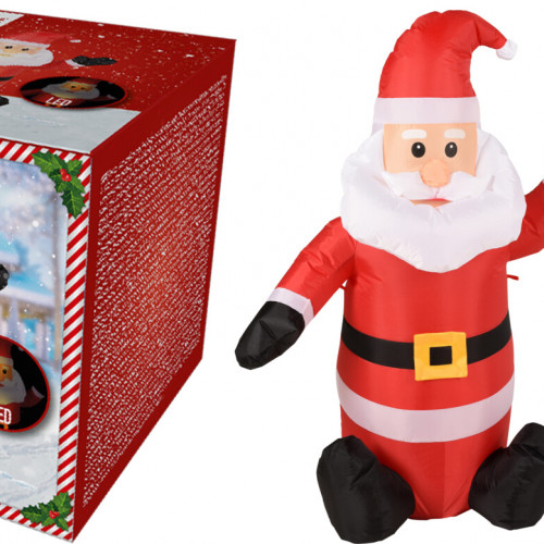 Надувная светящаяся фигура Санта-Клаус 120 см., Koopman (DH8991000)