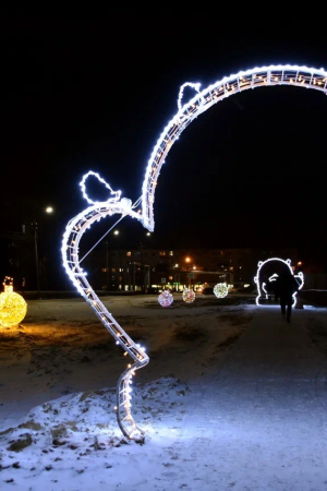 Светодиодная арка Варежка 250 см. 1 шт., Сад Радости (SR205)