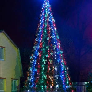 Комплект освещения Классик для елей высотой 24 м., 20160 LED, 84 шт.*24 м., Green Trees (Klassik24)