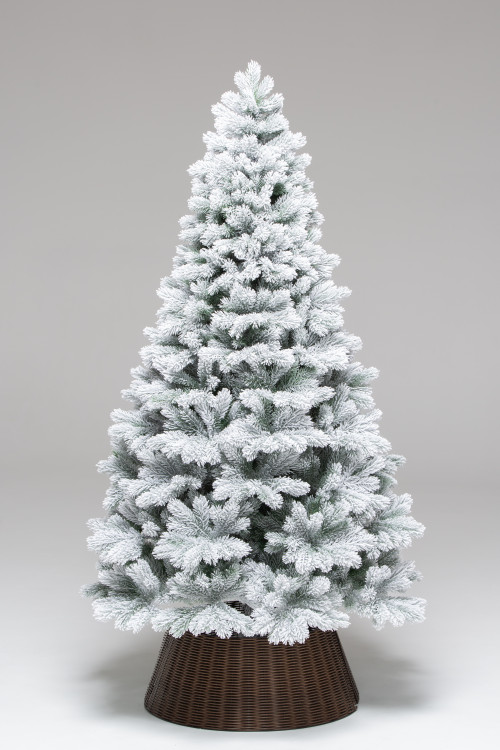 Искусственная елка Суздальская заснеженная 180 см., 100% Литая хвоя, ЕлкиТорг (273180)