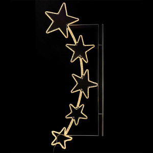 Светодиодная консоль Пять звезд 90*200 см., теплые белый, LTC (SKL4-220WW) 