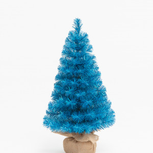 Искусственная елка Искристая голубая 90 см., мягкая хвоя ПВХ, ЕлкиТорг (150090)